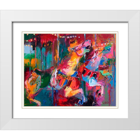 Artcar 4 White Modern Wood Framed Art Print with Double Matting by Wallich, Richard