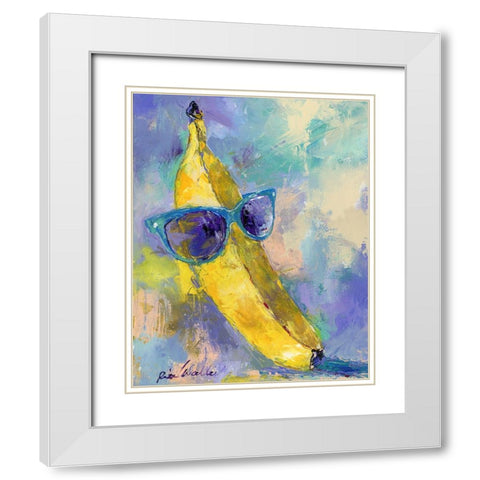 Art Banana White Modern Wood Framed Art Print with Double Matting by Wallich, Richard