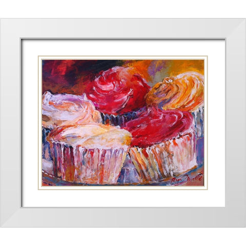 Cup White Modern Wood Framed Art Print with Double Matting by Wallich, Richard