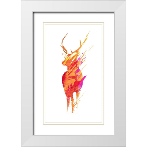On The Road Again White Modern Wood Framed Art Print with Double Matting by Farkas, Robert