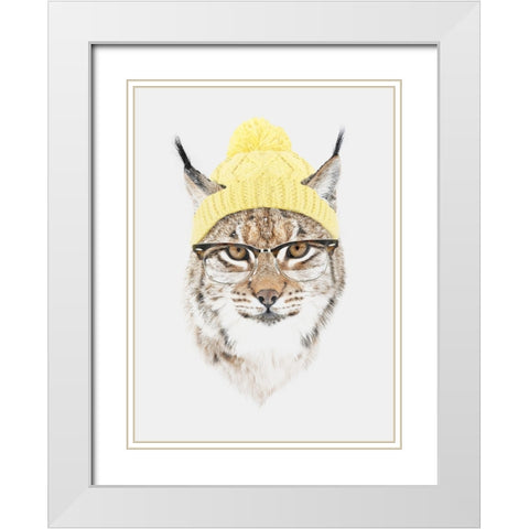 Its Pretty Cold Outside 2 White Modern Wood Framed Art Print with Double Matting by Farkas, Robert