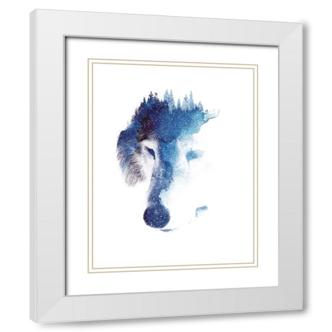 Through Many Storms White Modern Wood Framed Art Print with Double Matting by Farkas, Robert