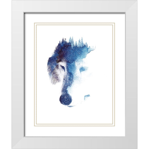 Through Many Storms White Modern Wood Framed Art Print with Double Matting by Farkas, Robert
