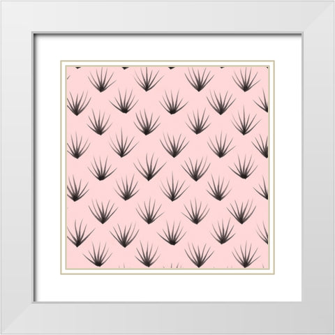 Private Jungle White Modern Wood Framed Art Print with Double Matting by Farkas, Robert