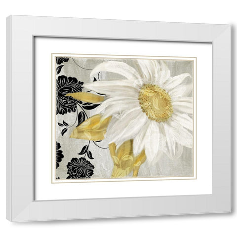 Sunroom II White Modern Wood Framed Art Print with Double Matting by Sasha
