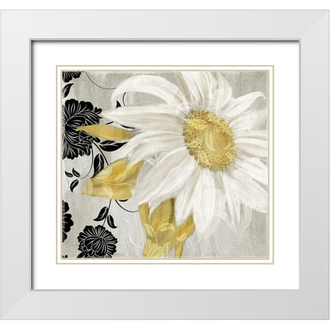Sunroom II White Modern Wood Framed Art Print with Double Matting by Sasha