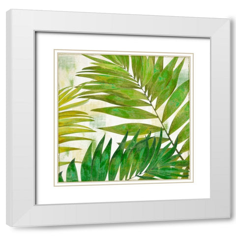 Brasilia II White Modern Wood Framed Art Print with Double Matting by Sasha