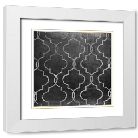 Paris Apartment II White Modern Wood Framed Art Print with Double Matting by Sasha