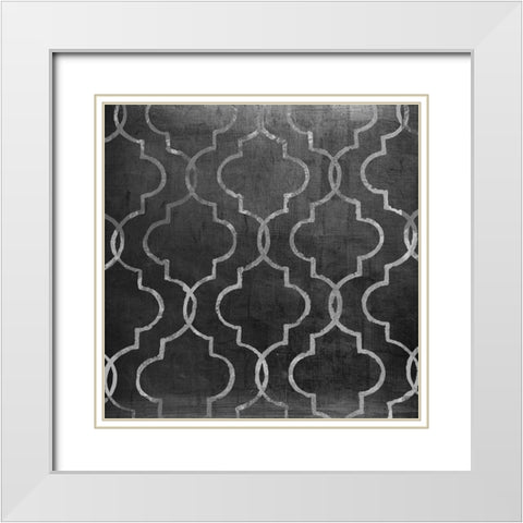 Paris Apartment II White Modern Wood Framed Art Print with Double Matting by Sasha