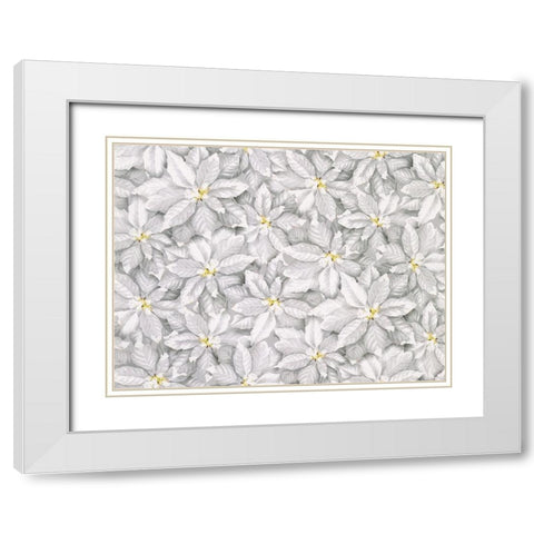 Under the Pines 8 White Modern Wood Framed Art Print with Double Matting by Sasha