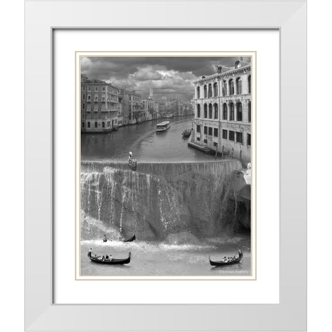 Crash Course In Italian White Modern Wood Framed Art Print with Double Matting by Barbey, Thomas