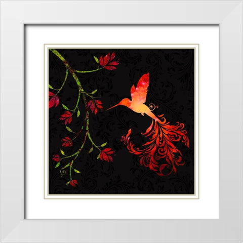 Just Before Twilight White Modern Wood Framed Art Print with Double Matting by Lavoie, Tina