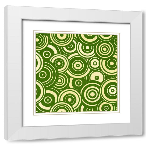 Beautiful Christmas Vii White Modern Wood Framed Art Print with Double Matting by Lavoie, Tina