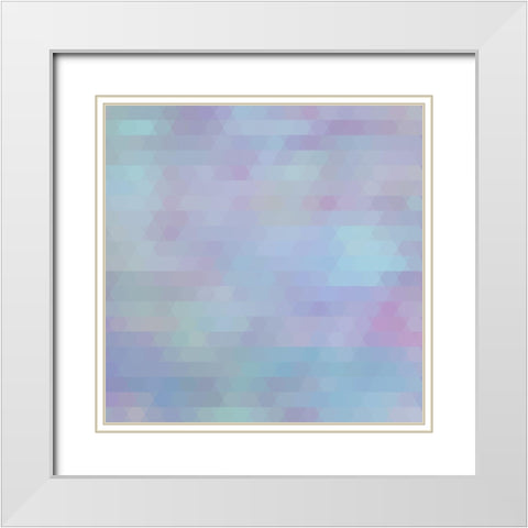 Dusk White Modern Wood Framed Art Print with Double Matting by Lavoie, Tina