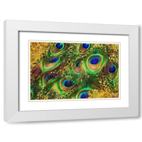 Buried Treasure I White Modern Wood Framed Art Print with Double Matting by Lavoie, Tina