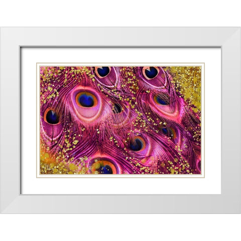 Buried Treasure V White Modern Wood Framed Art Print with Double Matting by Lavoie, Tina