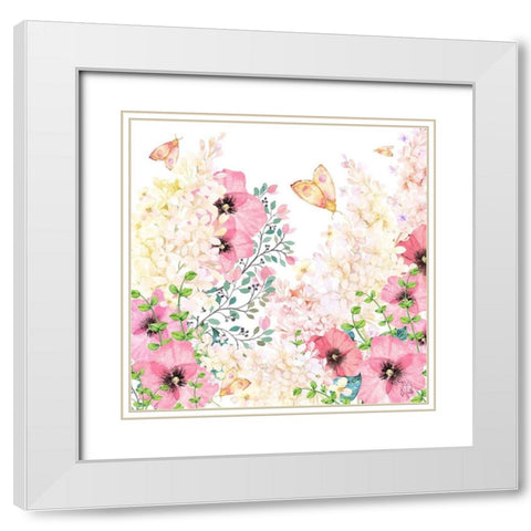 Lazy Summer Afternoon White Modern Wood Framed Art Print with Double Matting by Lavoie, Tina