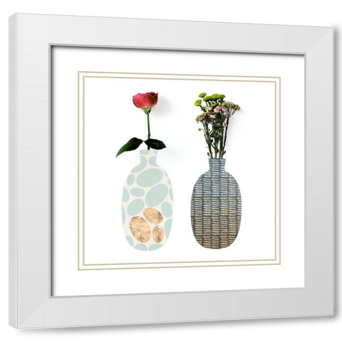 Modern Home IV White Modern Wood Framed Art Print with Double Matting by Lavoie, Tina