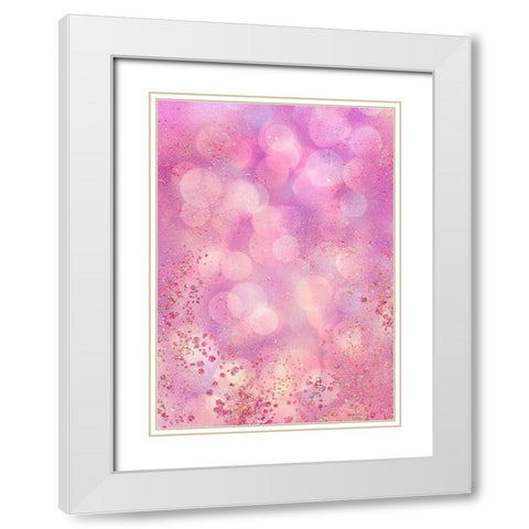 Life of the Party White Modern Wood Framed Art Print with Double Matting by Lavoie, Tina