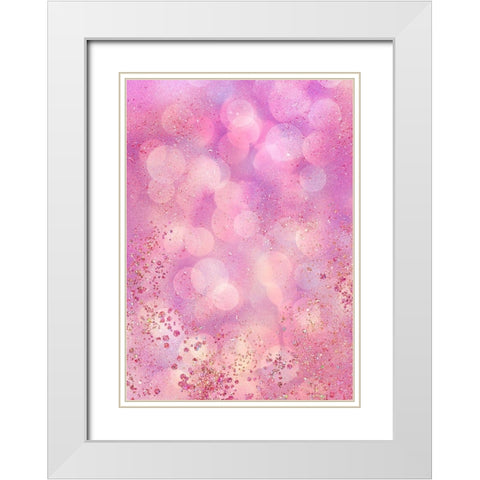 Life of the Party White Modern Wood Framed Art Print with Double Matting by Lavoie, Tina