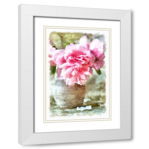 Afternoon Light White Modern Wood Framed Art Print with Double Matting by Lavoie, Tina