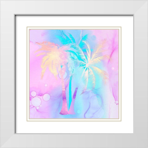 Rarefied Air II White Modern Wood Framed Art Print with Double Matting by Lavoie, Tina