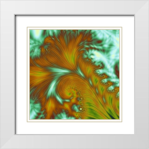 Autumn Afternoon White Modern Wood Framed Art Print with Double Matting by Lavoie, Tina