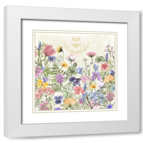 Miel dete White Modern Wood Framed Art Print with Double Matting by Lavoie, Tina
