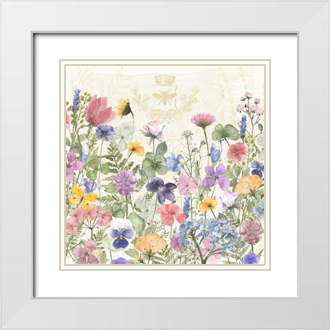 Miel dete White Modern Wood Framed Art Print with Double Matting by Lavoie, Tina