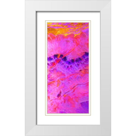 Kilauea White Modern Wood Framed Art Print with Double Matting by Lavoie, Tina