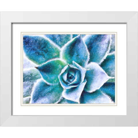 Afternoon Rush White Modern Wood Framed Art Print with Double Matting by Lavoie, Tina