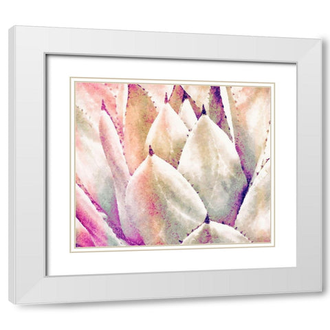 Show Off White Modern Wood Framed Art Print with Double Matting by Lavoie, Tina