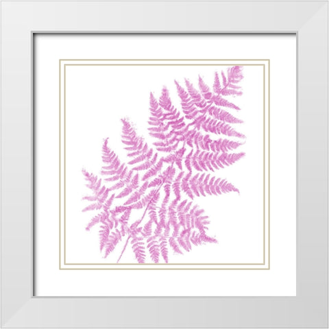 Fresh III White Modern Wood Framed Art Print with Double Matting by Lavoie, Tina