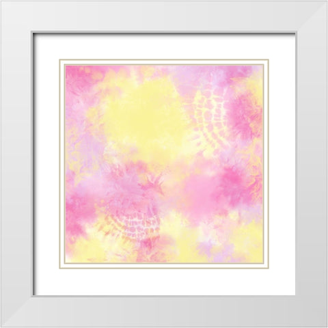 Summer Fun White Modern Wood Framed Art Print with Double Matting by Lavoie, Tina