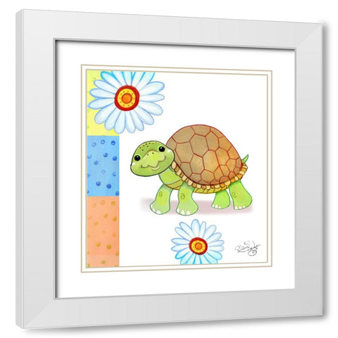 Travel White Modern Wood Framed Art Print with Double Matting by Wade, Valarie