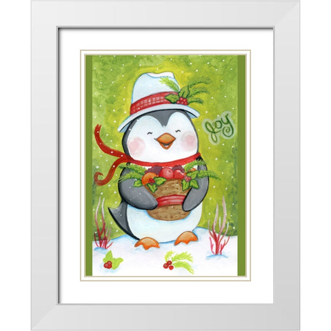 Plenty to Share White Modern Wood Framed Art Print with Double Matting by Wade, Valarie