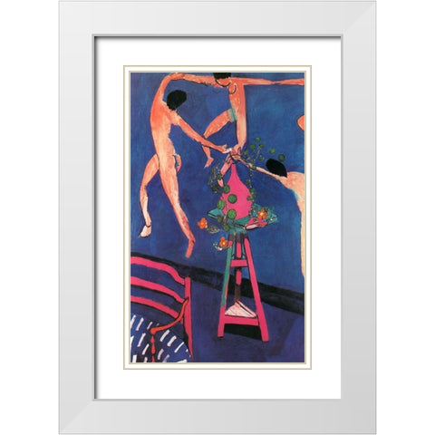 matisse_las_capucines_ala_danse White Modern Wood Framed Art Print with Double Matting by Vintage Apple Collection