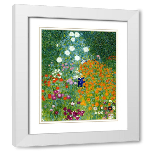 farm_garden_6000 White Modern Wood Framed Art Print with Double Matting by Vintage Apple Collection