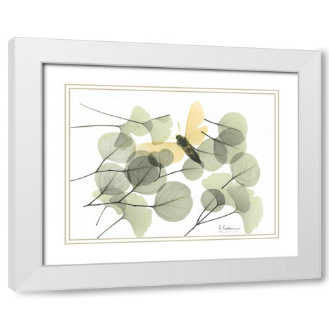 Explosion of Spring_L245 White Modern Wood Framed Art Print with Double Matting by Koetsier, Albert