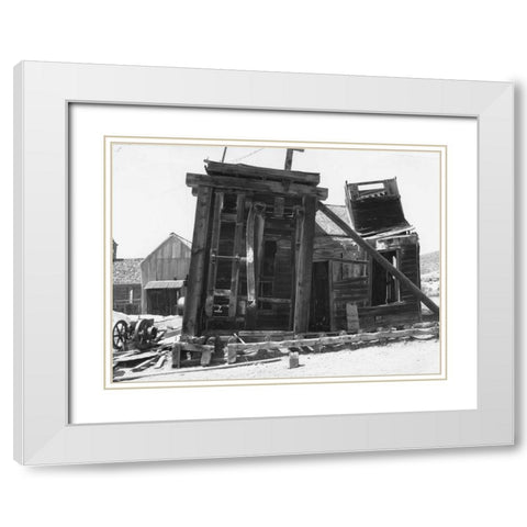 Dilapidated Bodi White Modern Wood Framed Art Print with Double Matting by Koetsier, Albert