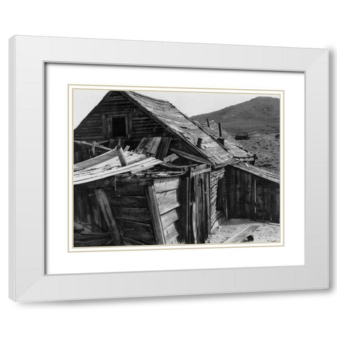 Dilapidated Bodi White Modern Wood Framed Art Print with Double Matting by Koetsier, Albert