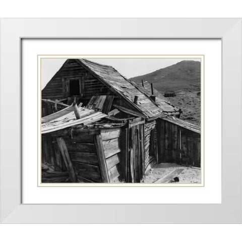 Dilapidated Bodi White Modern Wood Framed Art Print with Double Matting by Koetsier, Albert