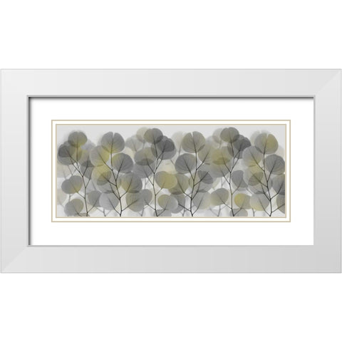 Thru The Brush White Modern Wood Framed Art Print with Double Matting by Koetsier, Albert