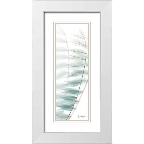 Faint Sprout 2 White Modern Wood Framed Art Print with Double Matting by Koetsier, Albert