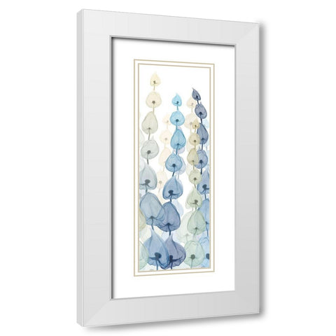 Lanterns On White 3 White Modern Wood Framed Art Print with Double Matting by Koetsier, Albert