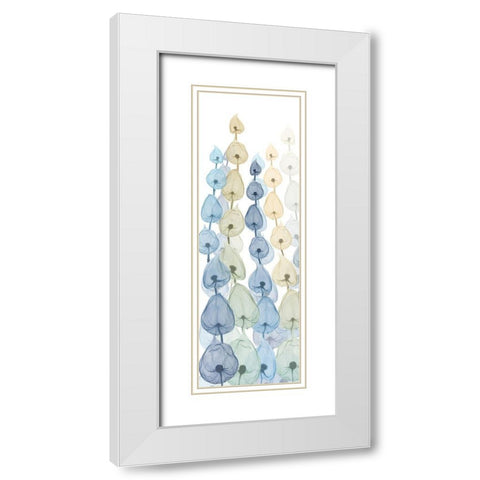 Lanterns On White 4 White Modern Wood Framed Art Print with Double Matting by Koetsier, Albert