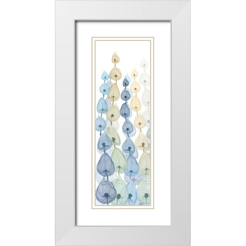 Lanterns On White 4 White Modern Wood Framed Art Print with Double Matting by Koetsier, Albert