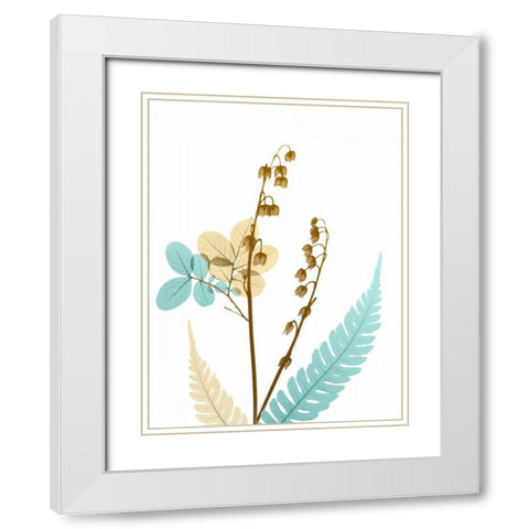 Desert Bloom 4 White Modern Wood Framed Art Print with Double Matting by Koetsier, Albert