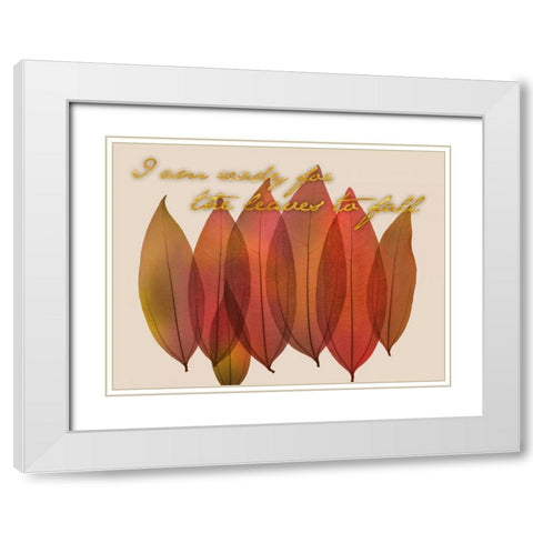 Fall Harvest White Modern Wood Framed Art Print with Double Matting by Koetsier, Albert