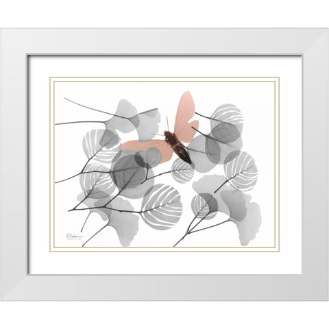 Hidden Flight 2 White Modern Wood Framed Art Print with Double Matting by Koetsier, Albert